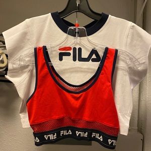 Women’s FILA sport top set
